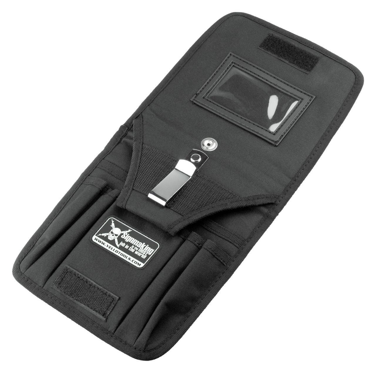 Yellotools belt pouch view before closing