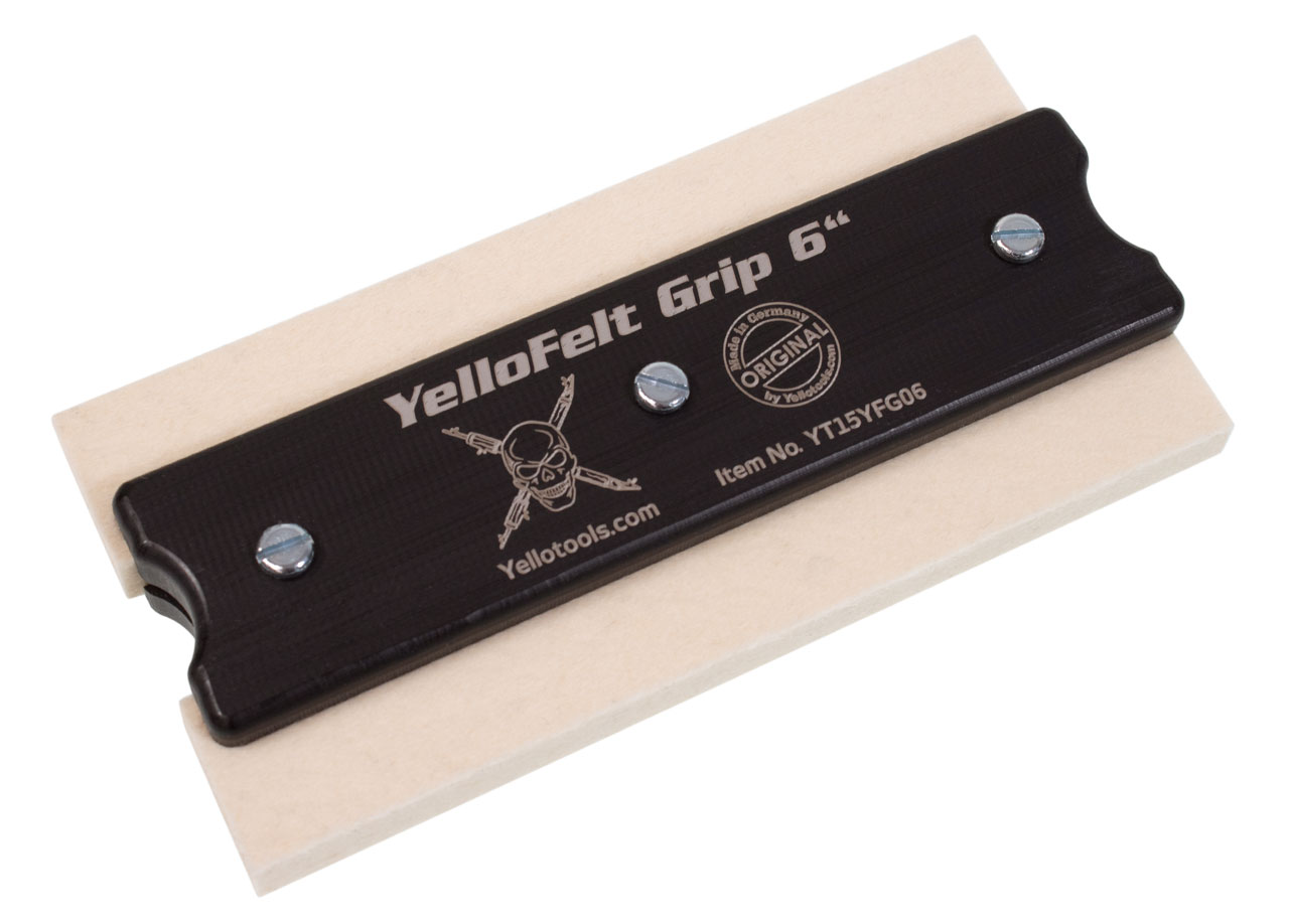 Yellotools YelloFelt Grip 6" Filzrakel