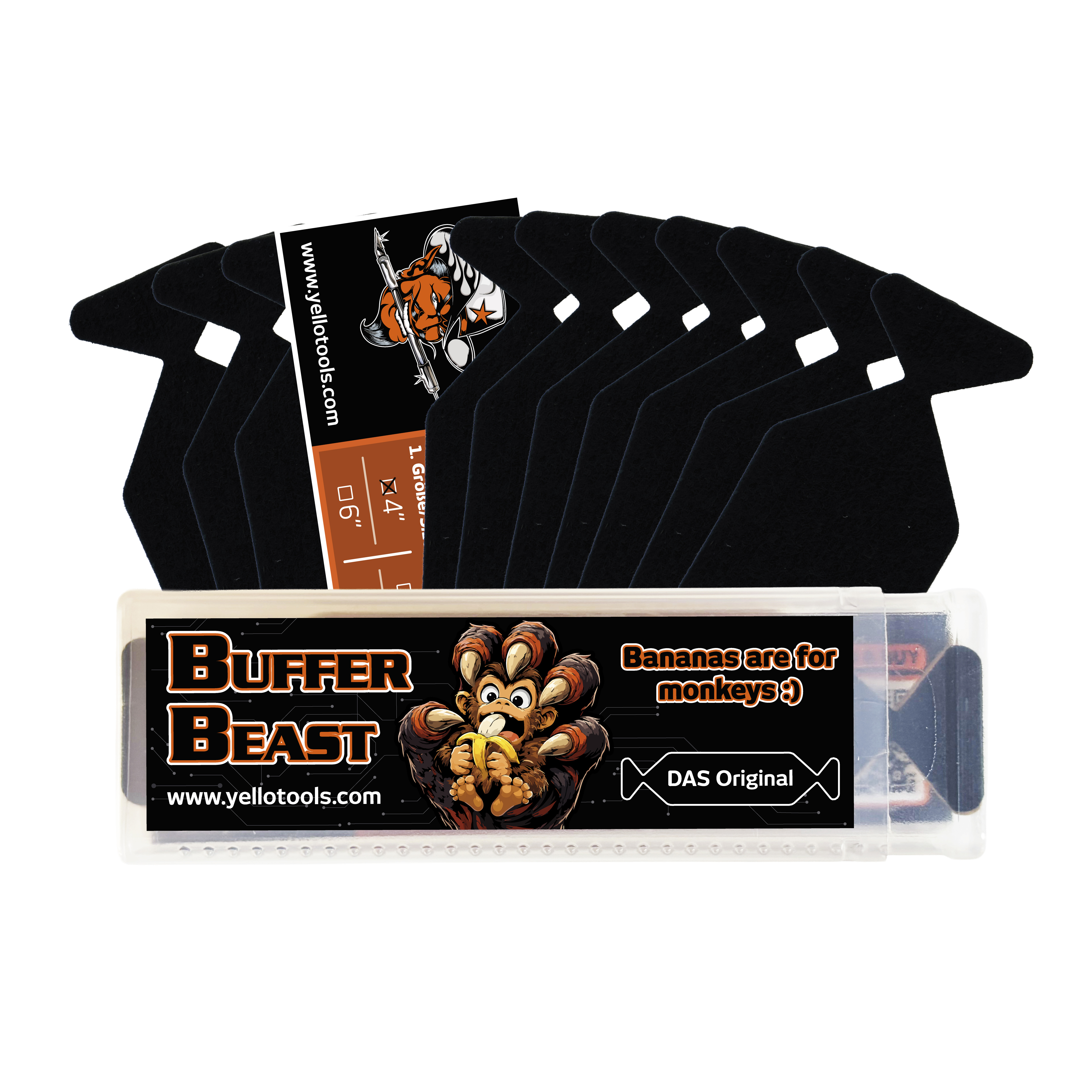 BufferBeast Felt | Self-Adhesive Felt Squeegee Cover for Perfect Scratch Protection