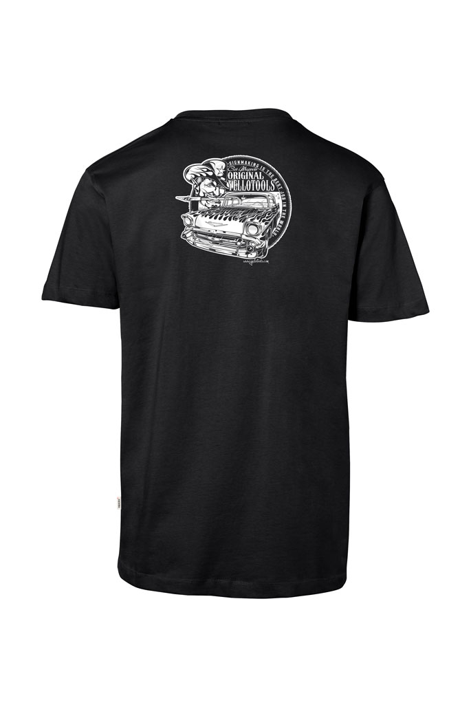 Yellotools mens T-Shirt with motive Bel Air 1.0 in the back
