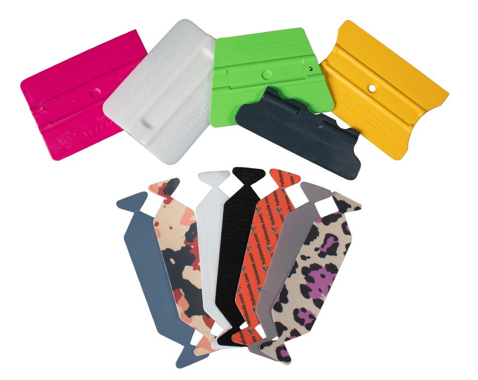 Yellotools YelloWings squeegees and squeegee pads