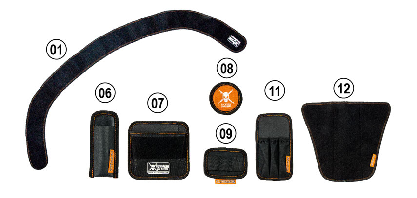 Yellotools YelloGear Set "Robin Boes" | modular tool pouch system