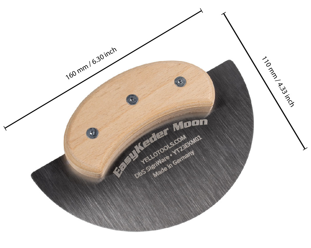 EasyKeder Moon | Leuchtkasten Rakel mit Massen | Werbetechnik