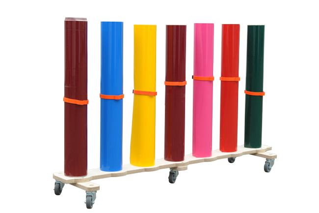 Yellotools Twister Stripe Floor FC | mobile floor rack for foil storage | Bargain