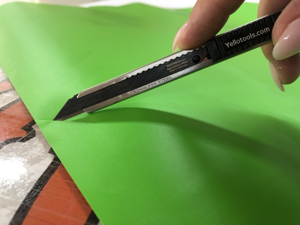 Yellotools BlackBlade Cuttermesser Klinge Anwendung