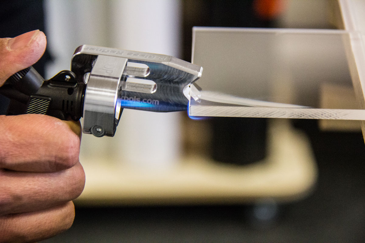 Yellotools P-Glass Refiner | Hand Gas Torch for signmakers