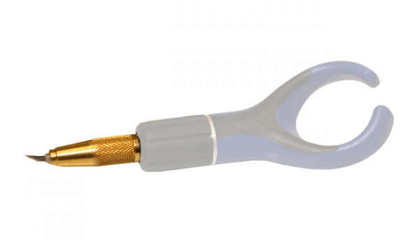 Yellotools YelloSwivel Plug montiert an FingerTipKnife Pen