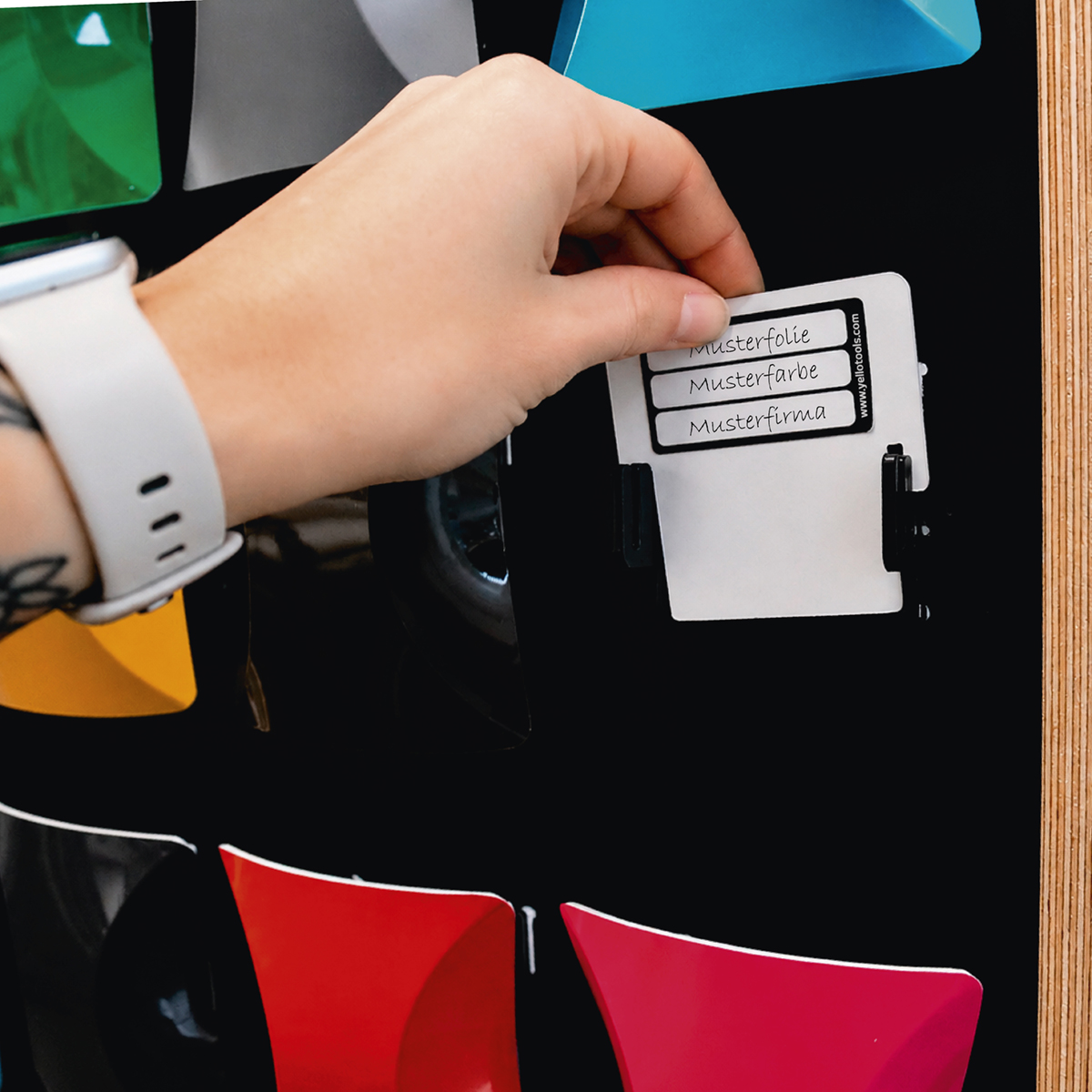 ShadeShifter mit ID-Card einsetzen