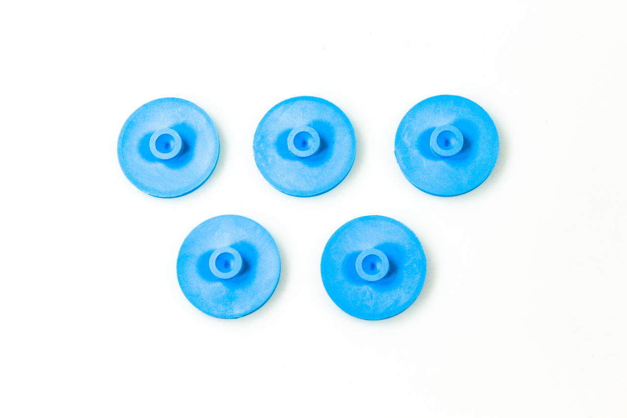 BluePlasticPads blue plastic pads for corner rounding tools