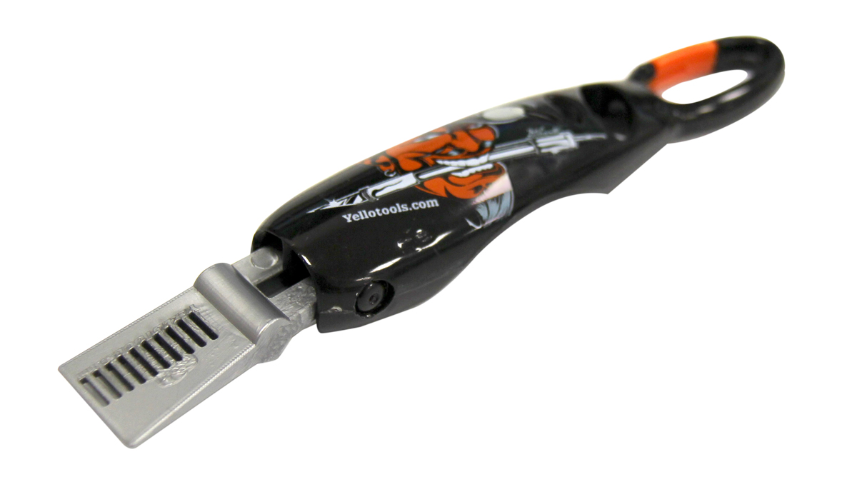 Yellotools WrapSlipCut Clipper | car wrapping knife guidance & cutting spacer