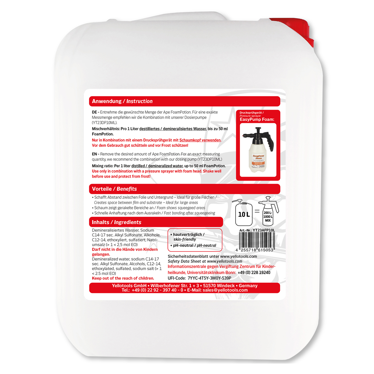 APE FoamPotion | PPF Verklebeschaum
