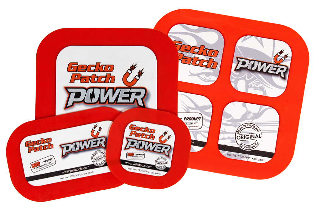 Yellotools GeckoPatch Power magnet pads with higher magnetic force