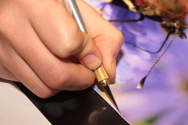 Yellotools Janus SwivelKnife application of scalpel blade