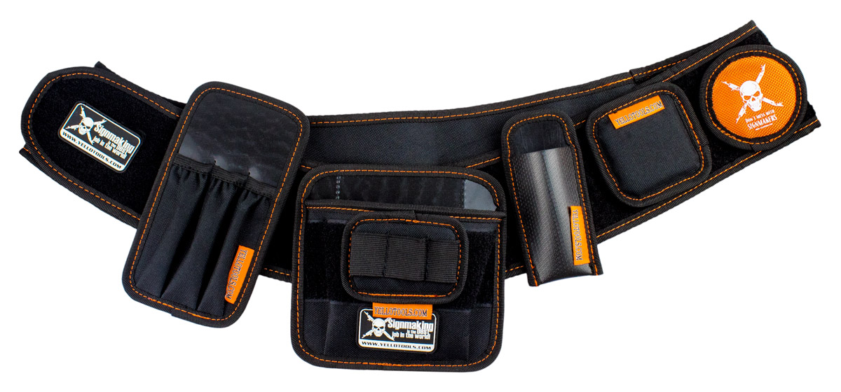 Yellotools YelloGear LineSet Sash | Taschensystem zur Werkzeugorganisation