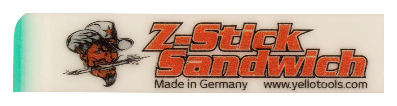 Yellotools Z-Stick Sandwich | Mini-Rakel für PPF-Folierungen Draufsicht