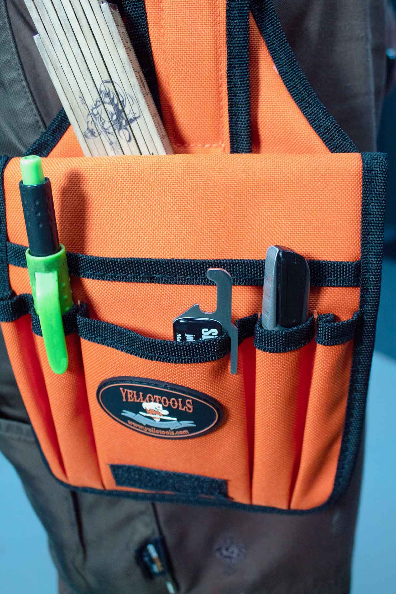 Yellotools BodyGuardKnife EVO with tool bag YelloBelt ProWrap