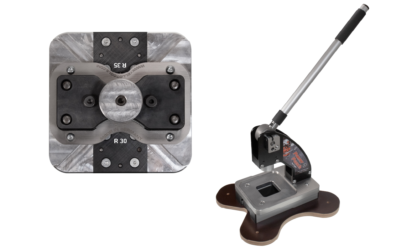 Yellotools PowerPunch Corner R3035 | punch insert with punch