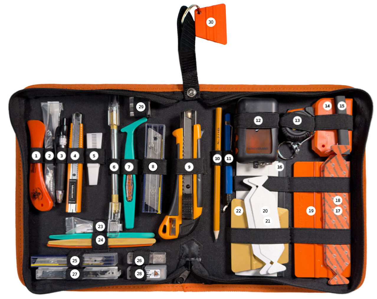 Yellotools YelloCase 2.0 komplett Draufsicht