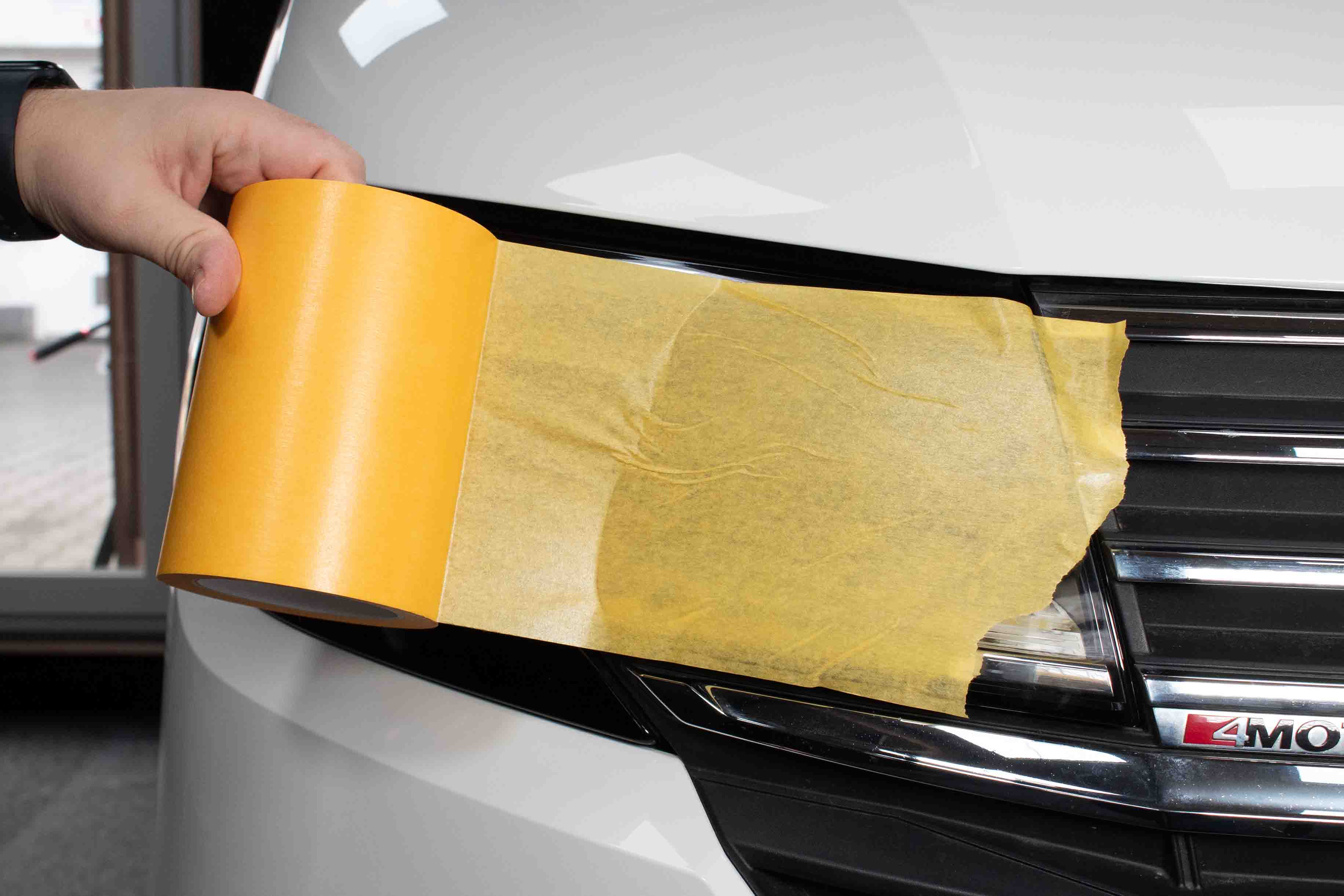 Yellotools YelloWashi 150 mm Breite Anwendung Car Wrapping