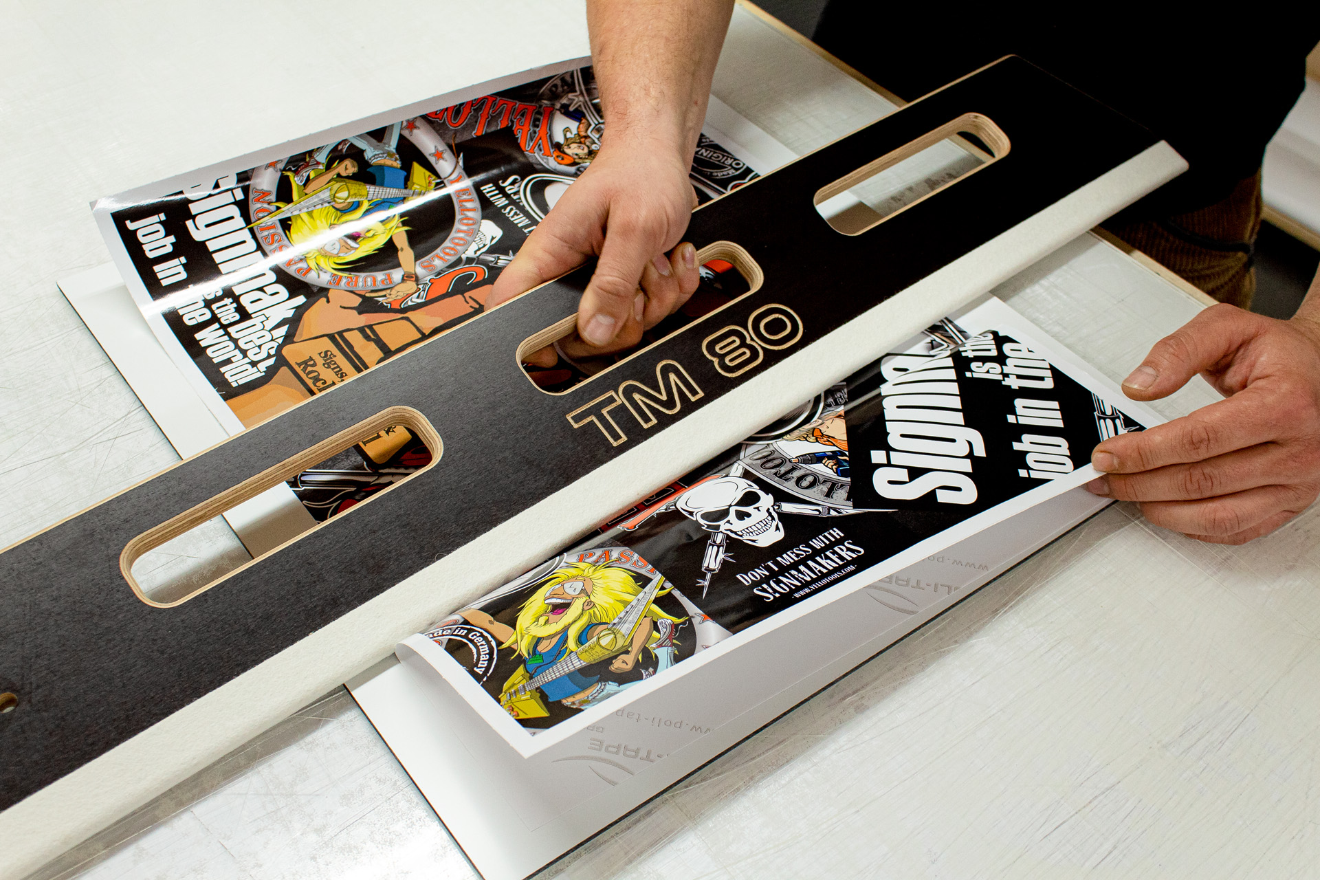 Yellotools TimberMaxx FeltPad Anwendung