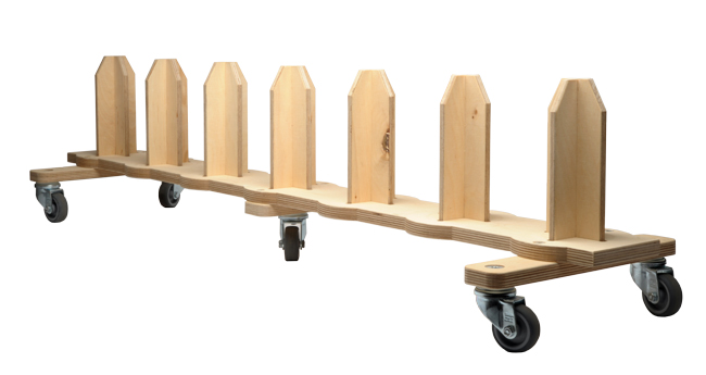 Yellotools Twister Stripe Floor FC | mobile floor rack for foil storage | Bargain