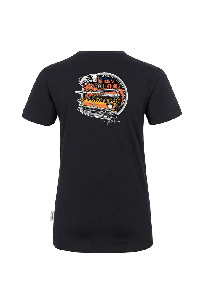 Yellotools Damen T-Shirt mit Rückenmotiv "Bel Air 4.0"