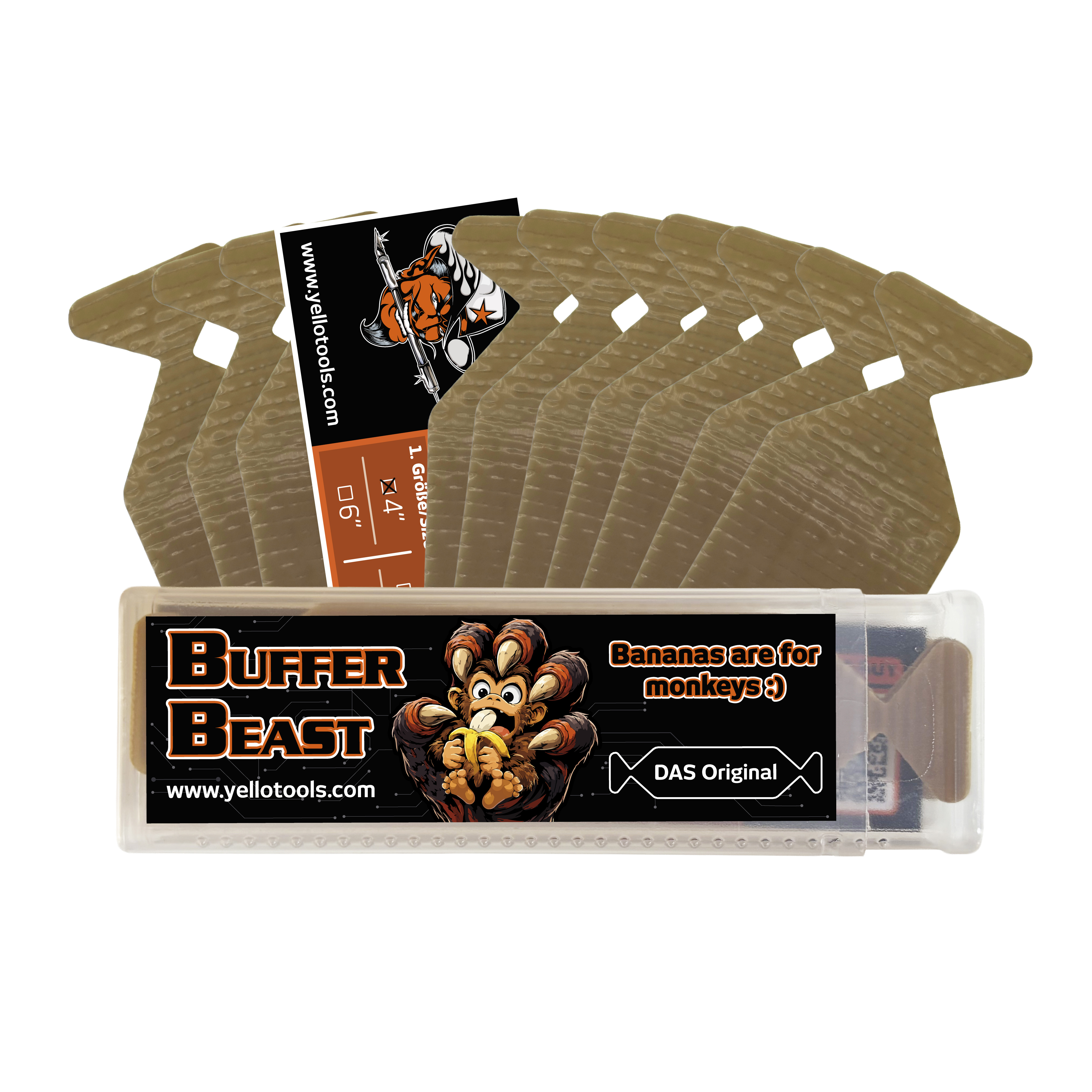 BufferBeast ProGlide | High-Performance Teflon Squeegee Cover for Maximum Glide Performance