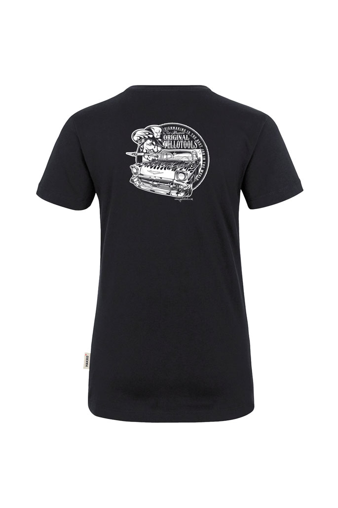 Yellotools ladies T-shirt with motive Bel Air 1.0 in the back