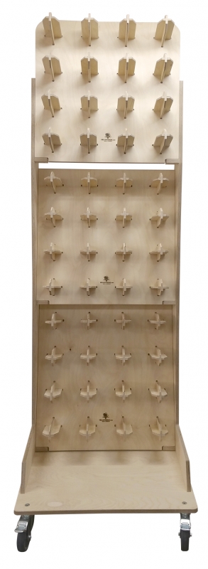 Yellotools Twister Bloc 3" | Folienrollenhalter für 48 Rollen