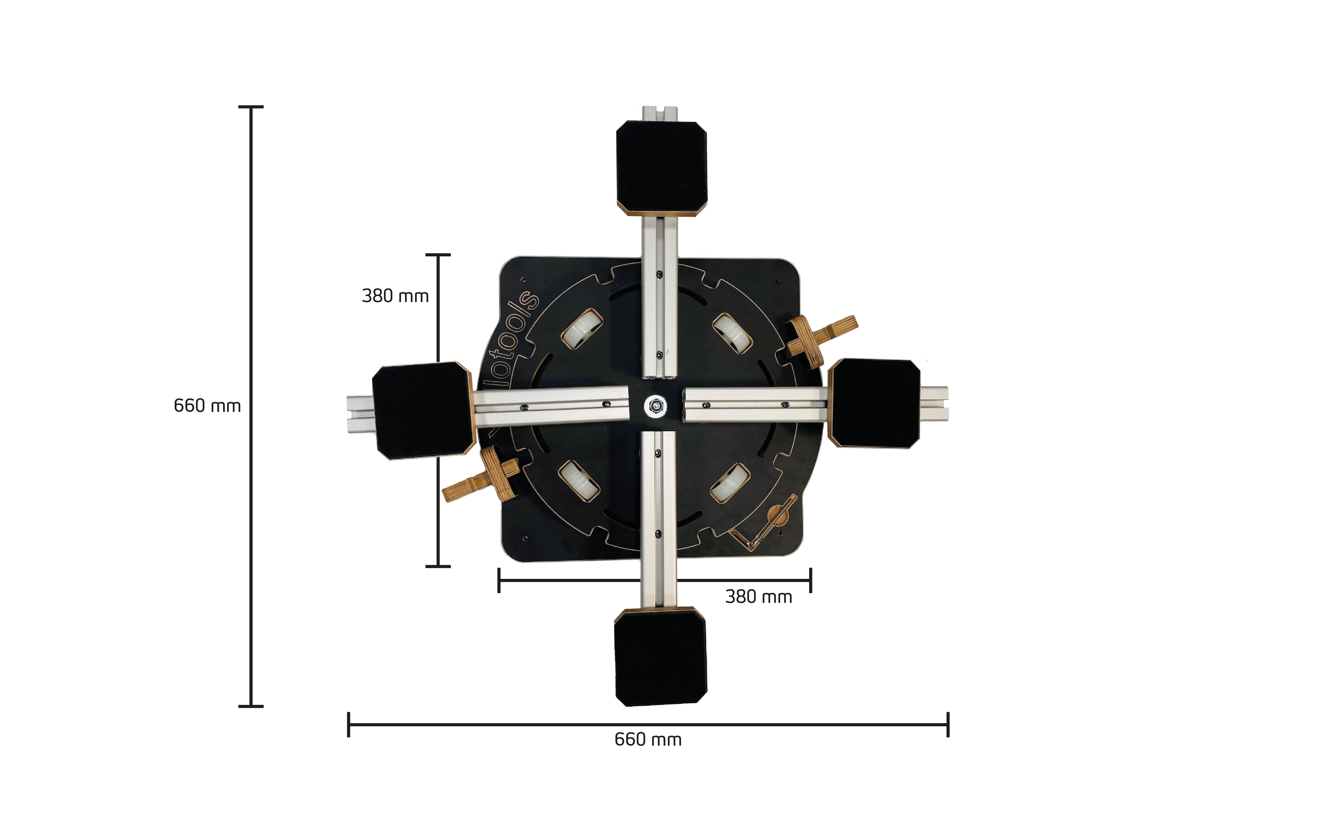 360 Racer | drehbare Folierhilfe | Werbetechnik | Yellotools