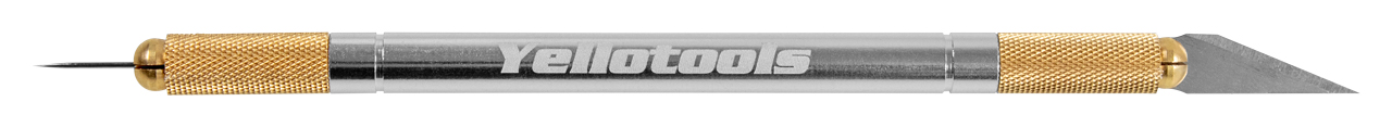 Yellotools Janus Knife 'n' Needle | 2in1 Werkzeug mit Aufstechnadel und Messerklinge