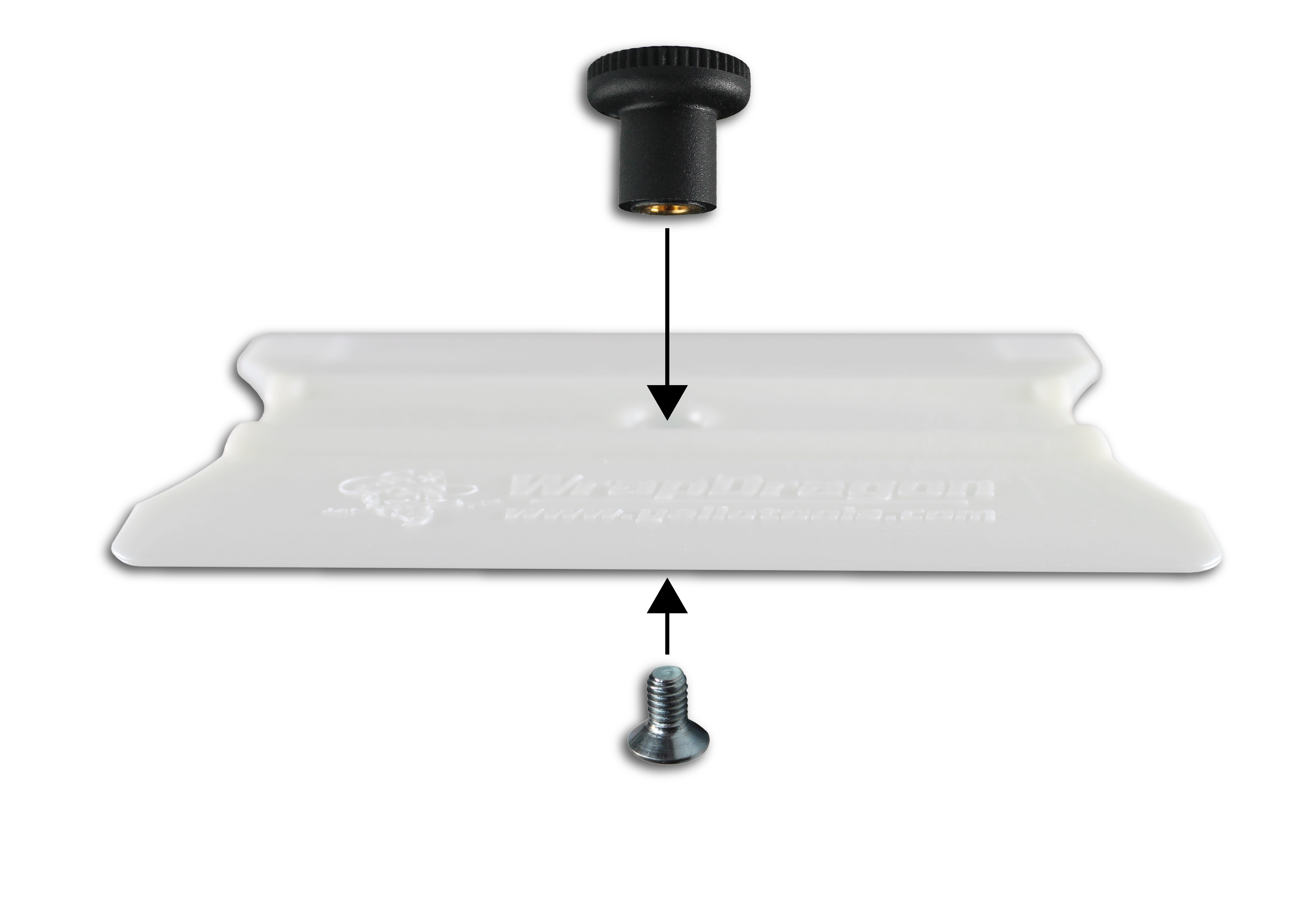 Yellotools WrapDragon SlipCut SpareGrip | Squeegee handle Application