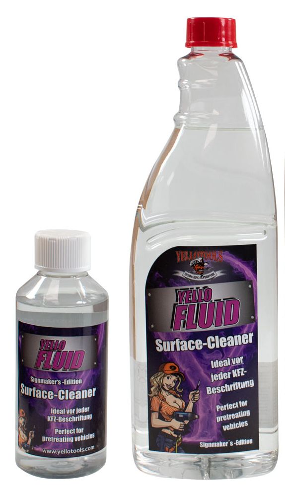 Yellotools YelloFluid Surface Cleaner for vehicle wrapping