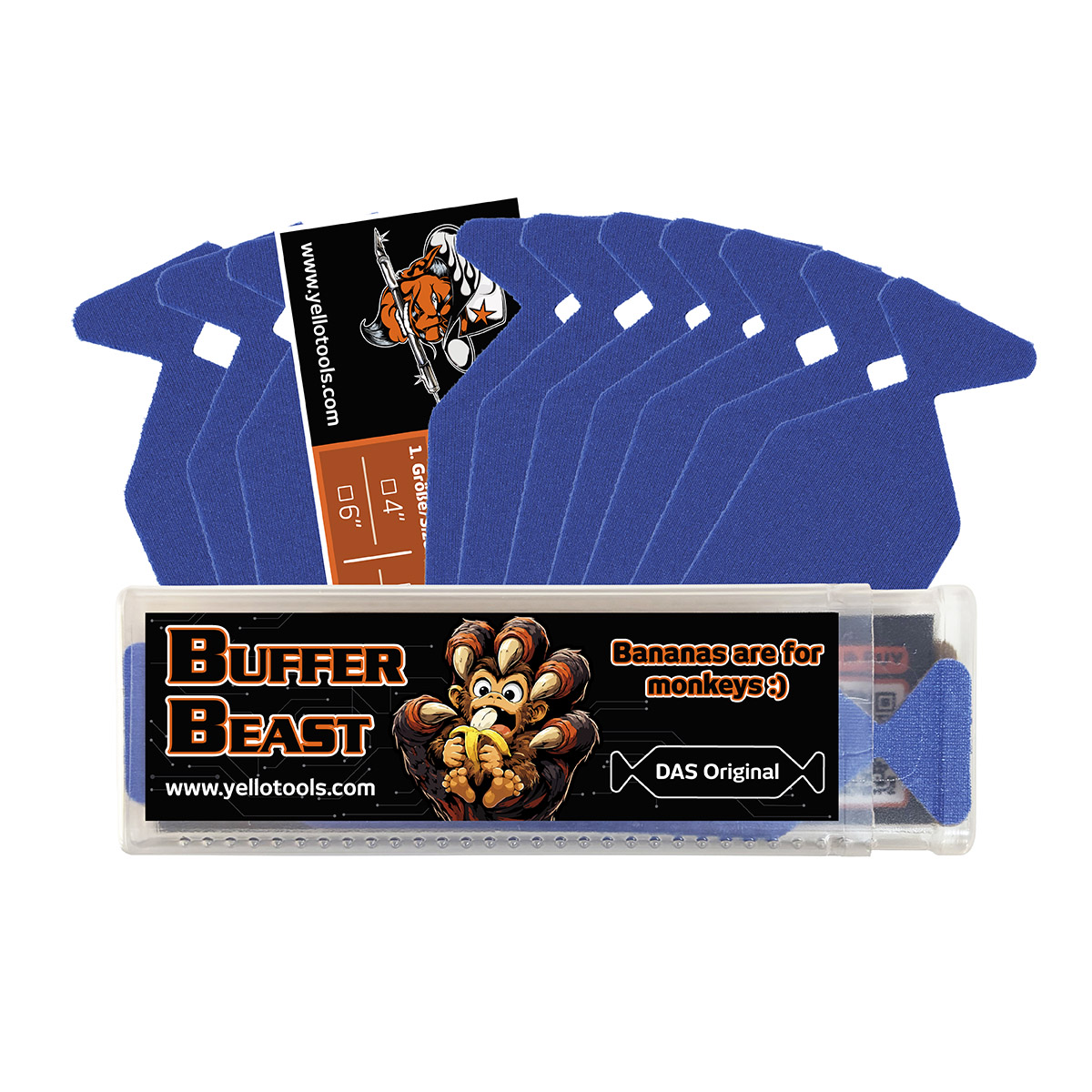 BufferBeast DuraBlue | Durable Squeegee Cover for Scratch-Free Vinyl Application