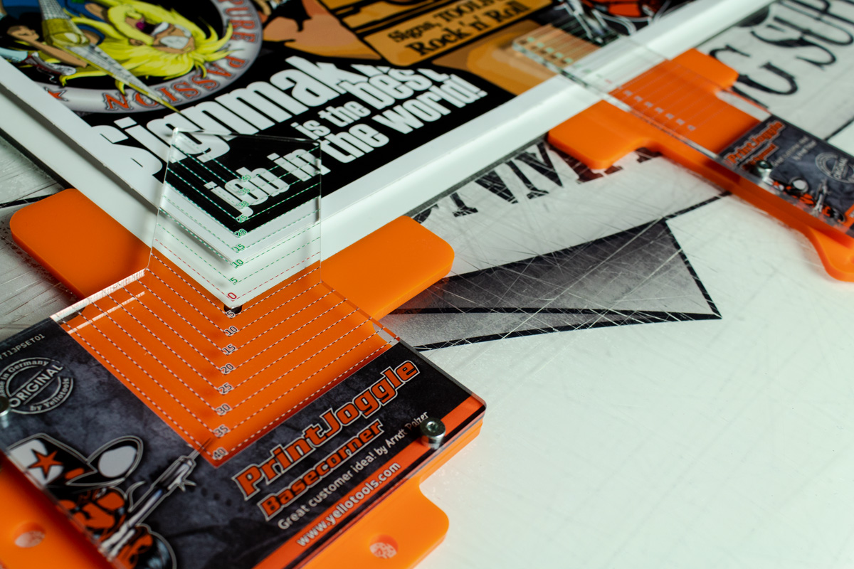 Yellotools PrintJoggle | Schilderausrichthilfe