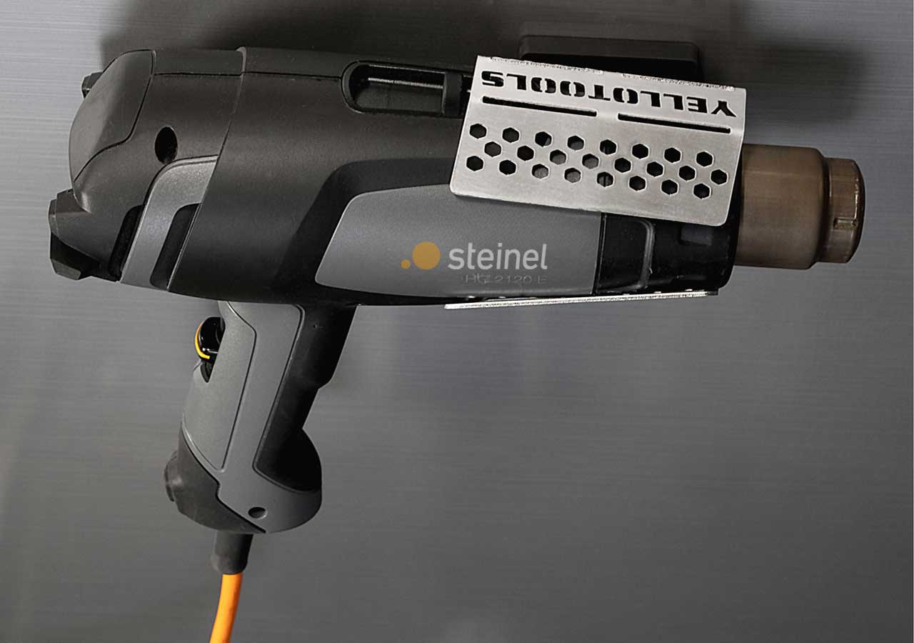 Yellotools YelloKnox Mag with STEINEL heat gun