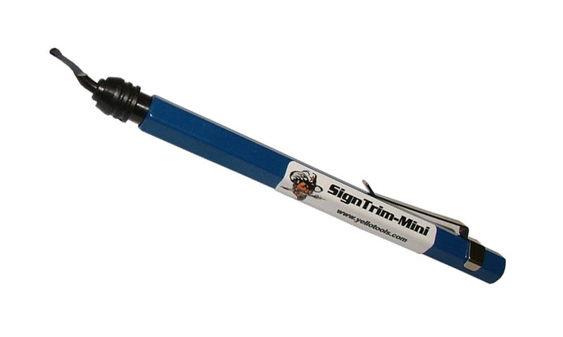 Yellotools SignTrim Mini | Entgratwerkzeug für Schilderkanten
