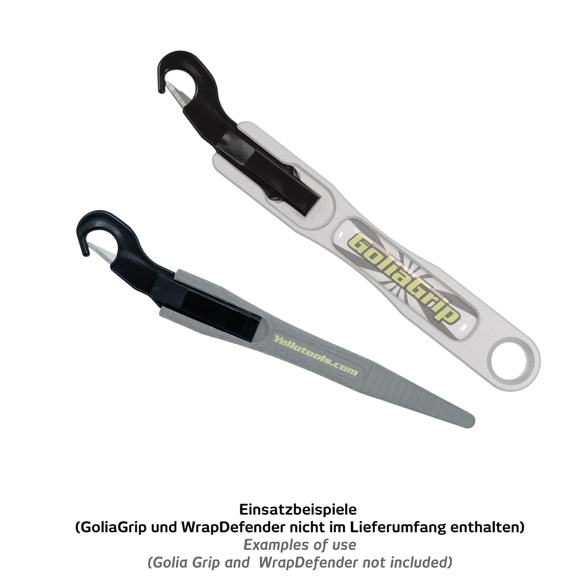 Yellotools WrapDefender Ersatzkopf beispiel an tools