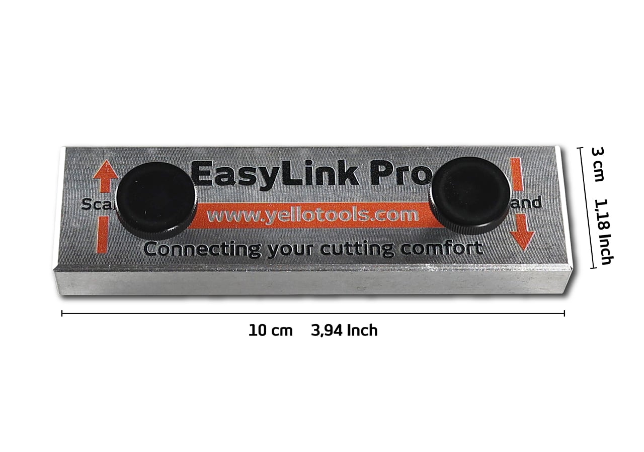 Coupling Guard Ruler EasyLink Pro | cutting ruler coupling for SafetyRuler Platin | YT25ELP01