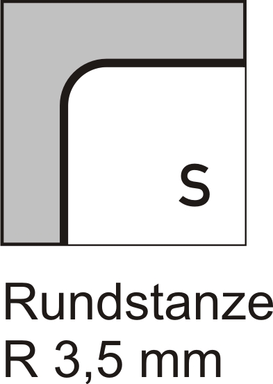 Yellotools EasyEdge | Eckenrunder inkl. Rundstanze R 3,5 mm