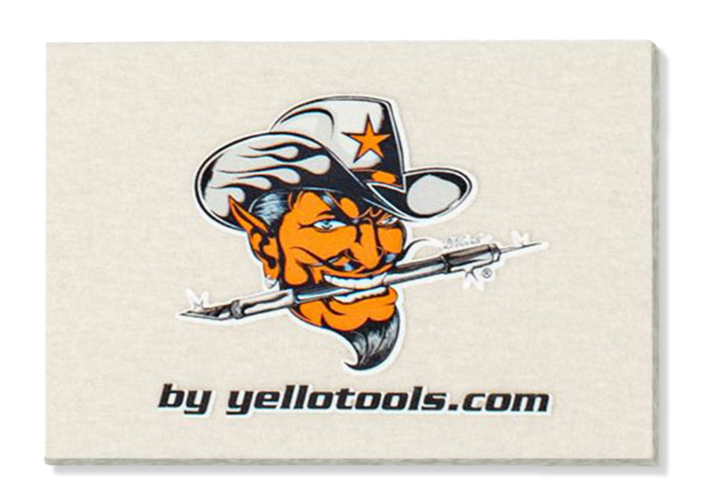 Filzrakel Square 100 x 70 mm für unebene oder leicht strukturierte Oberflächen