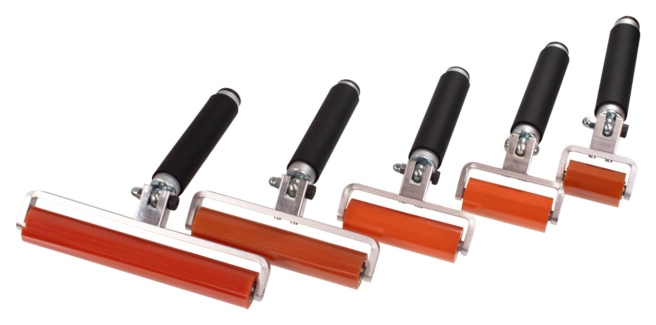 Yellotools YelloRoller Flexi Soft pressure roller Size variants