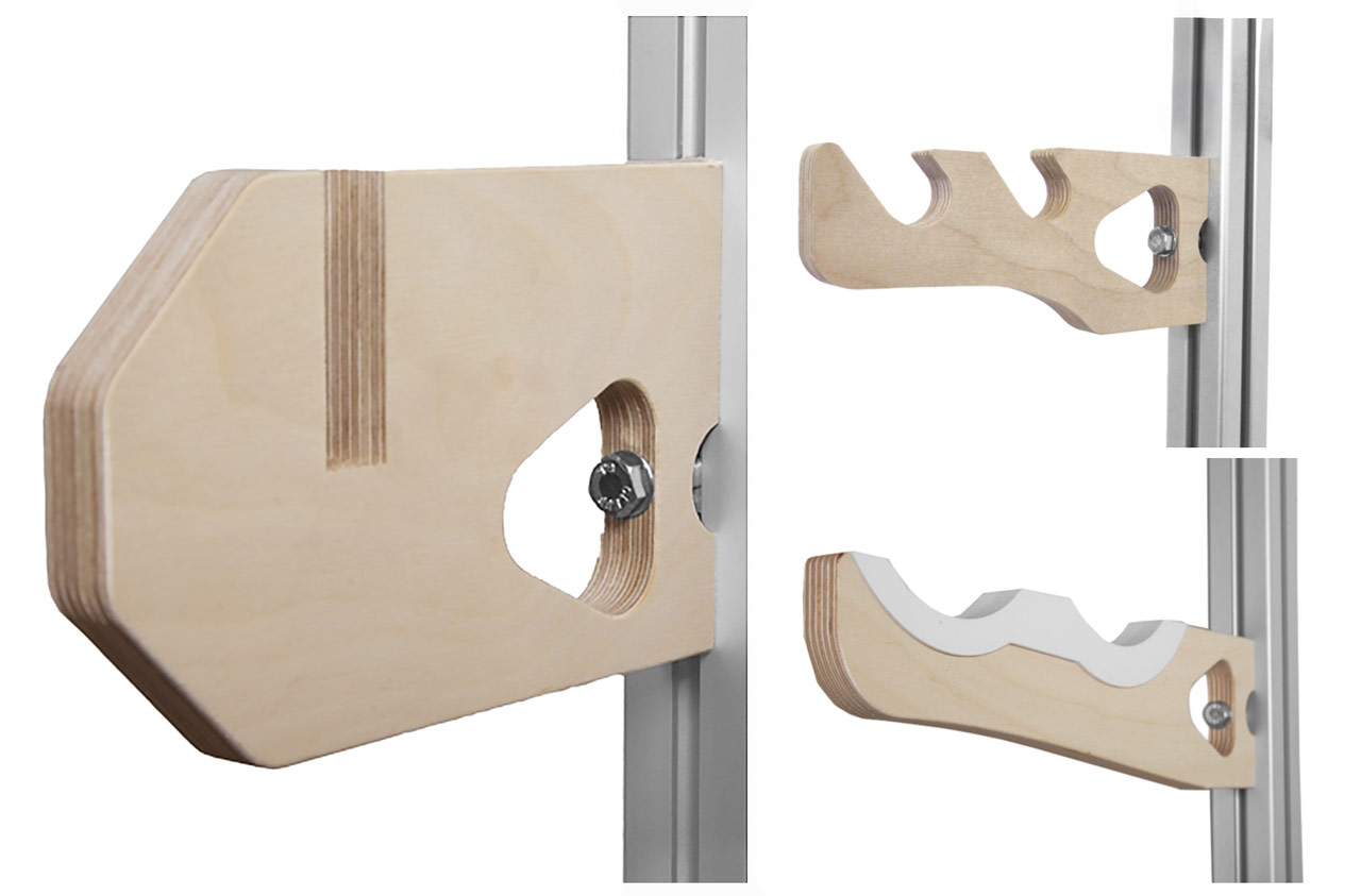 Yellotools V-Bracket WaveHolder | Folienhalter mit Integralschaum