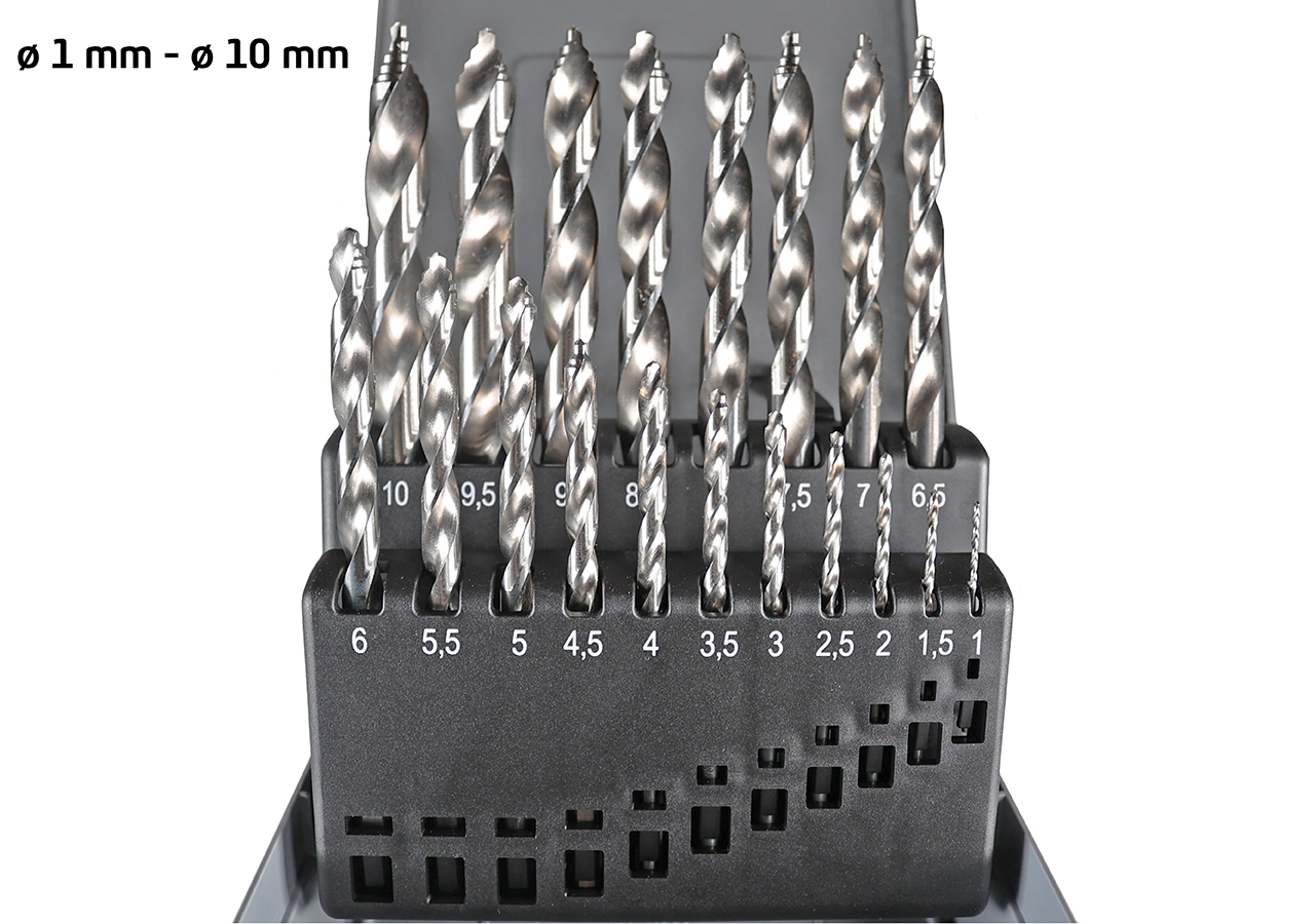 YelloMulti Drill Box | Drill bit set, low burr, reduced wear