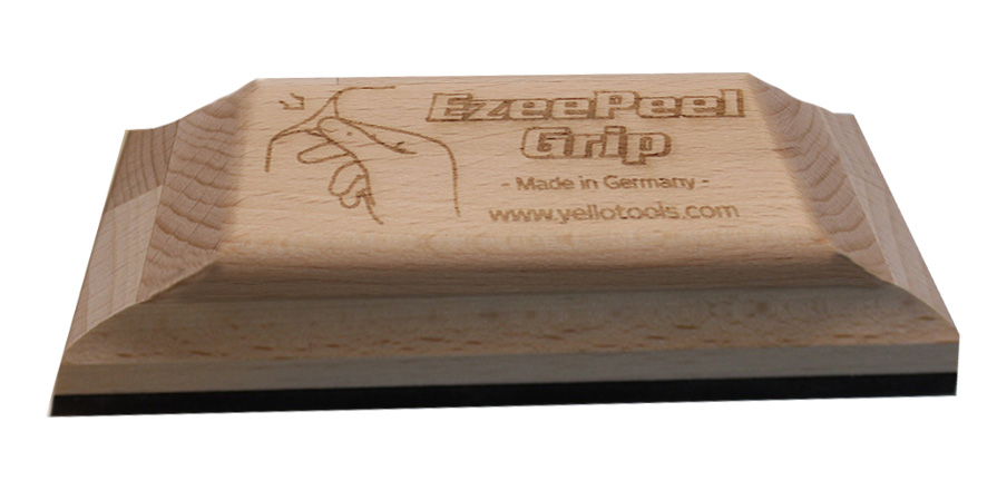 EzeePeel Grip | Protective vinyl remover with wooden handle