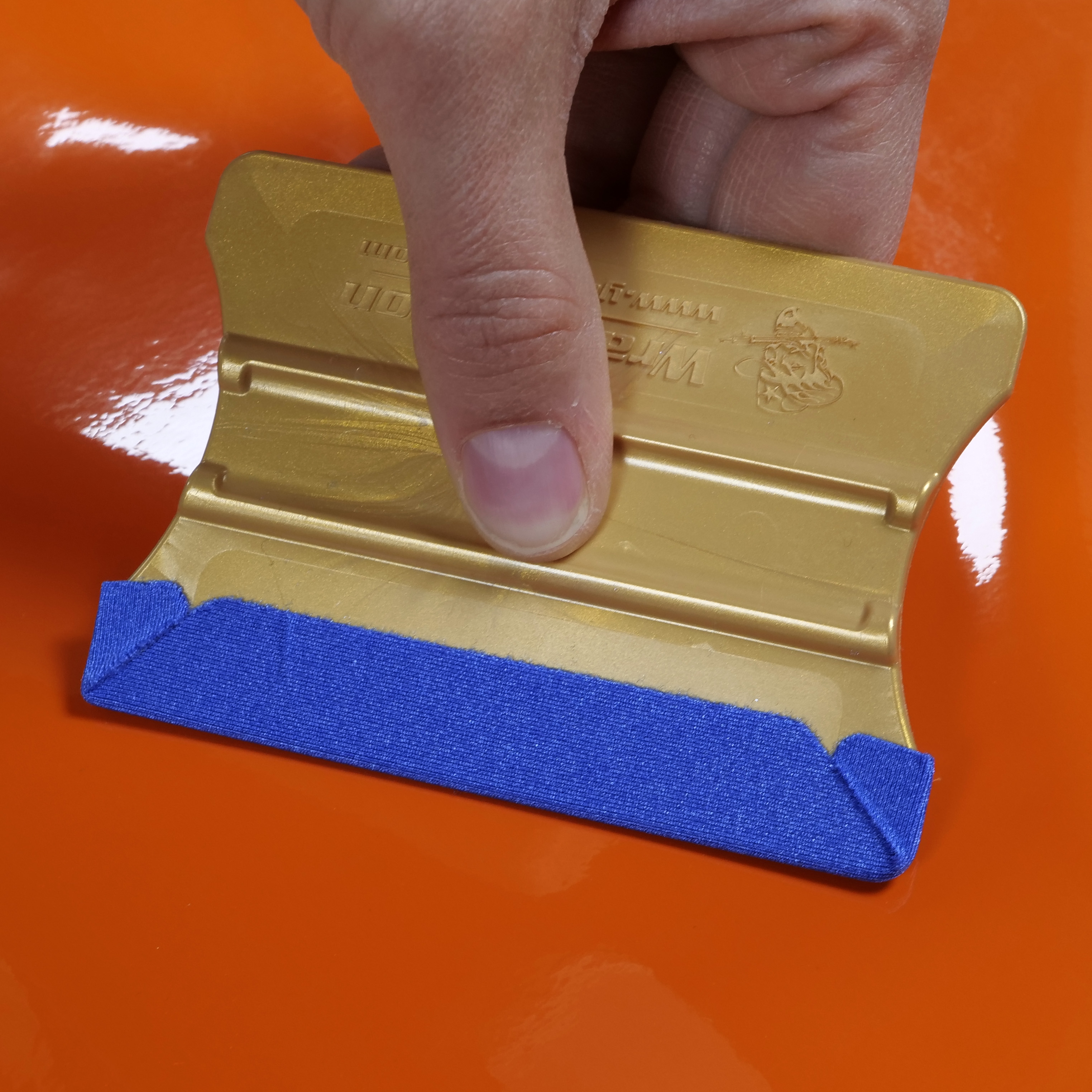 BufferBeast DuraBlue | Durable Squeegee Cover for Scratch-Free Vinyl Application