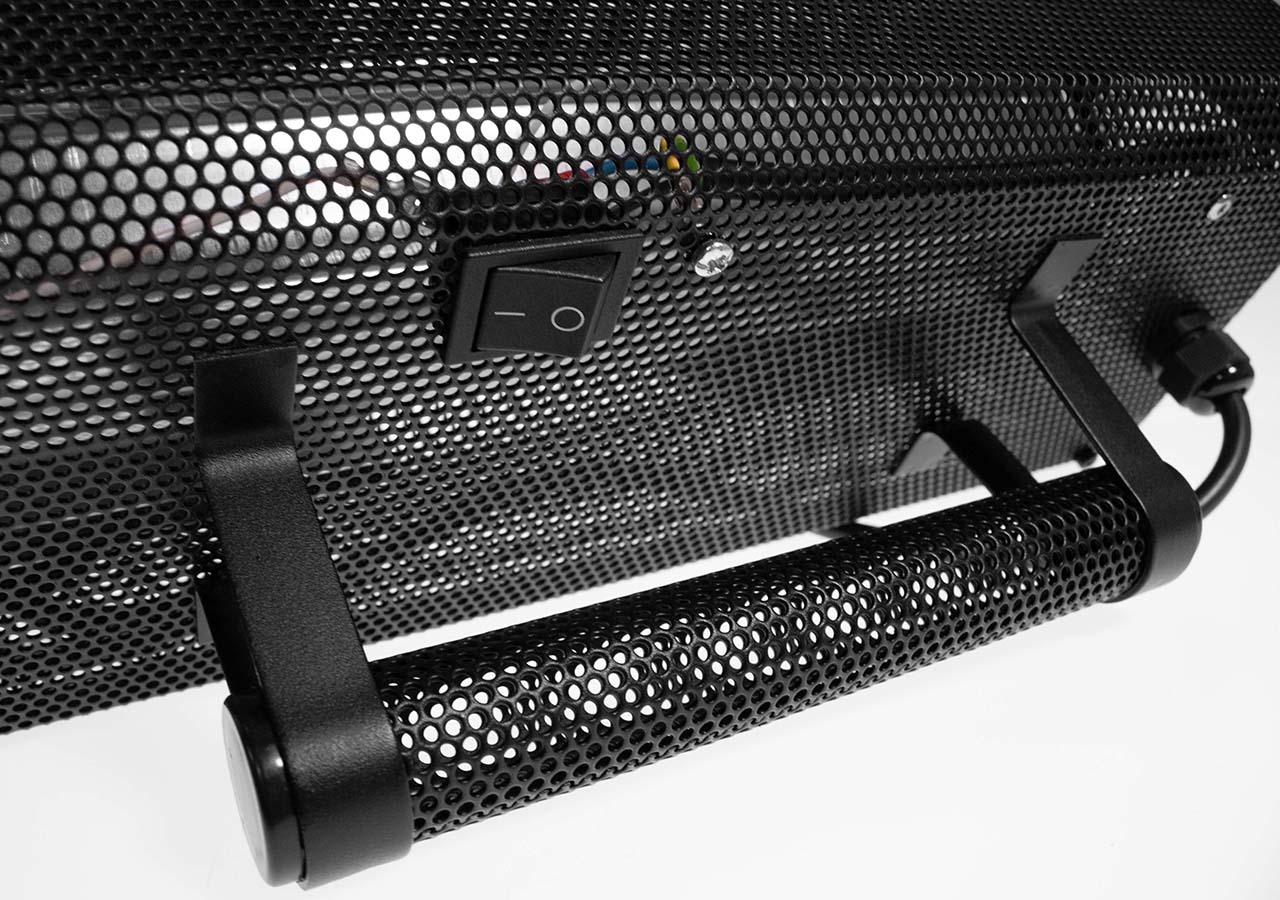 Yellotools WrapSun Power | radiant heater for car wrapping | backside