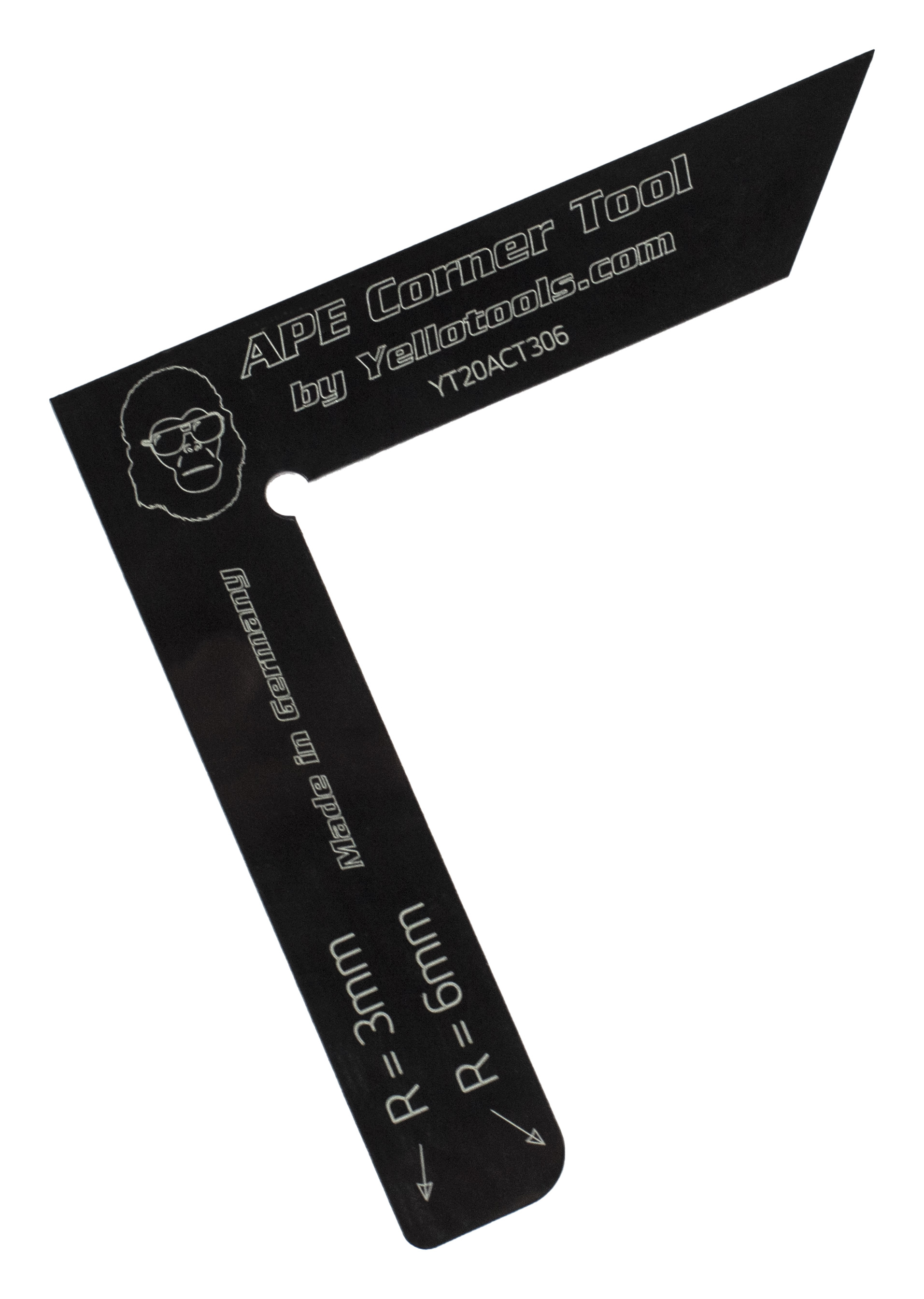 Yellotools APE CornerTool | Winkelschablone | Folierhilfe | Möbel folieren