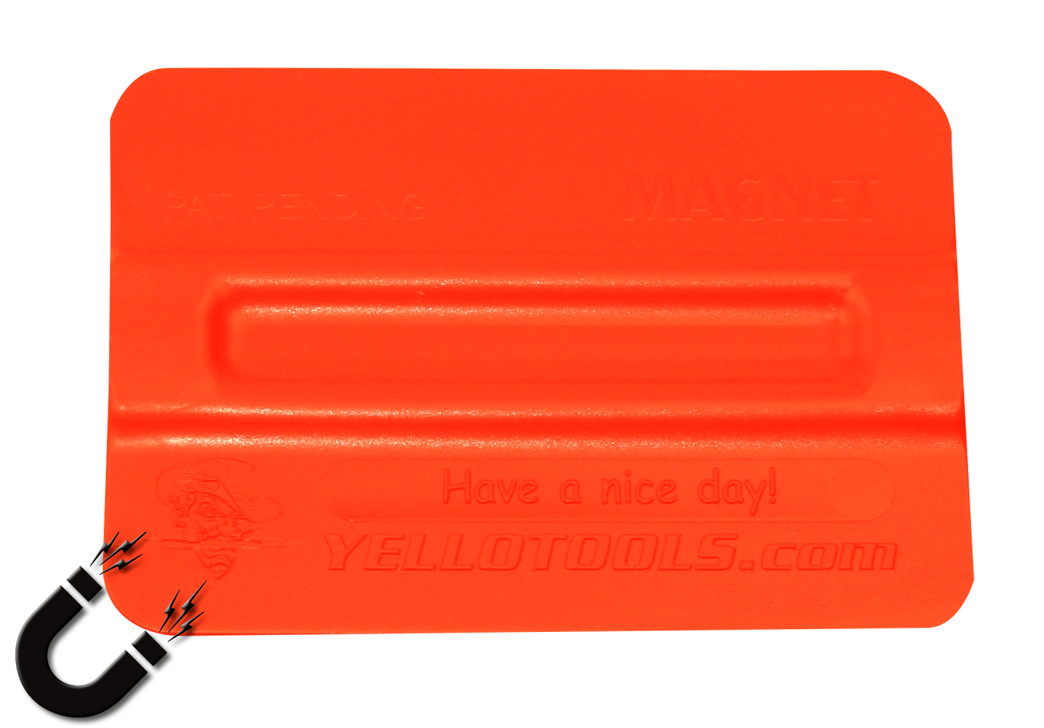 Yellotools TonnyMag Basic Orange magnetic squeegee