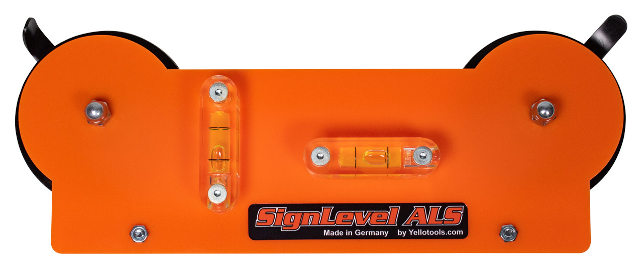 Yellotools SignLevel ALS front view | Bargain